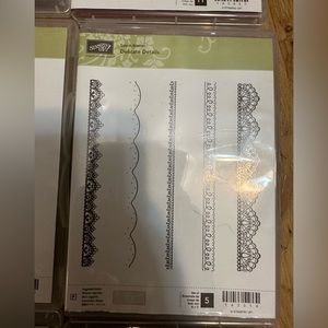 Delicate Details Stampin Up Set